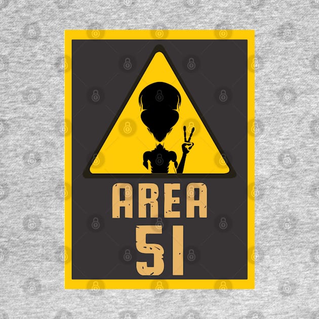 Area 51 Alien Peace by Geminiguys